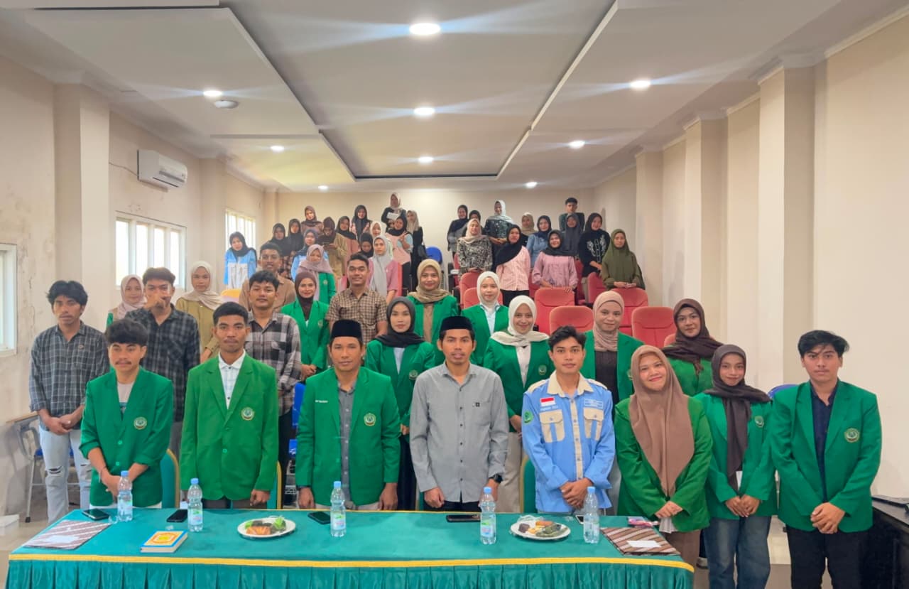 Begini Pesan Dekan FEBI IAIN Ternate Saat Melantik Pengurus HMPS PBS Masa Bakti 2026-2027