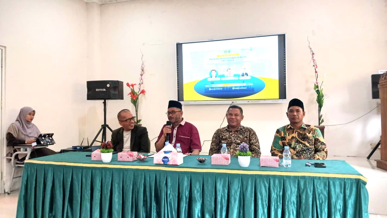 Buka Kegiatan Penyusunan dan Finalisasi Renstra FEBI, Rektor IAIN Ternate Dr Adnan Mahmud Bilang Begini