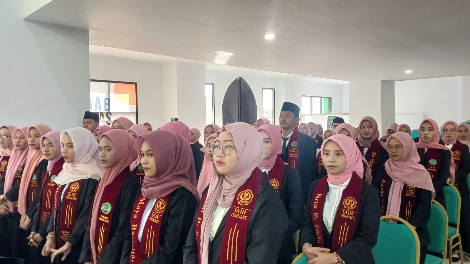 Momen pelaksanaan yudisium Sarjana di Fakultas Ekonomi dan Bisnis Islam IAIN Ternate