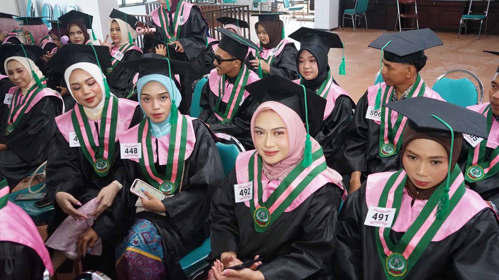 Momen pelaksanaan yudisium Sarjana di Fakultas Ekonomi dan Bisnis Islam IAIN Ternate