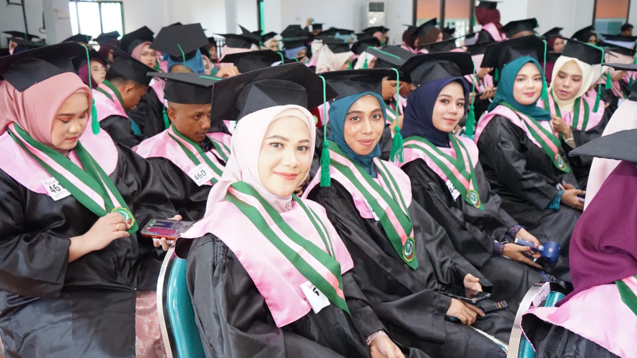 Momen pelaksanaan yudisium Sarjana di Fakultas Ekonomi dan Bisnis Islam IAIN Ternate