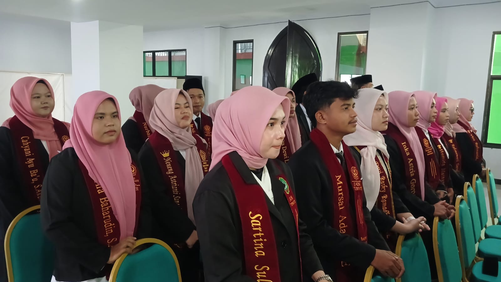 Momen pelaksanaan yudisium Sarjana di Fakultas Ekonomi dan Bisnis Islam IAIN Ternate